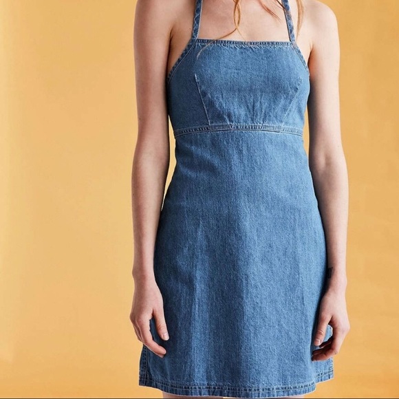 BDG denim halter dress! - Picture 4 of 4